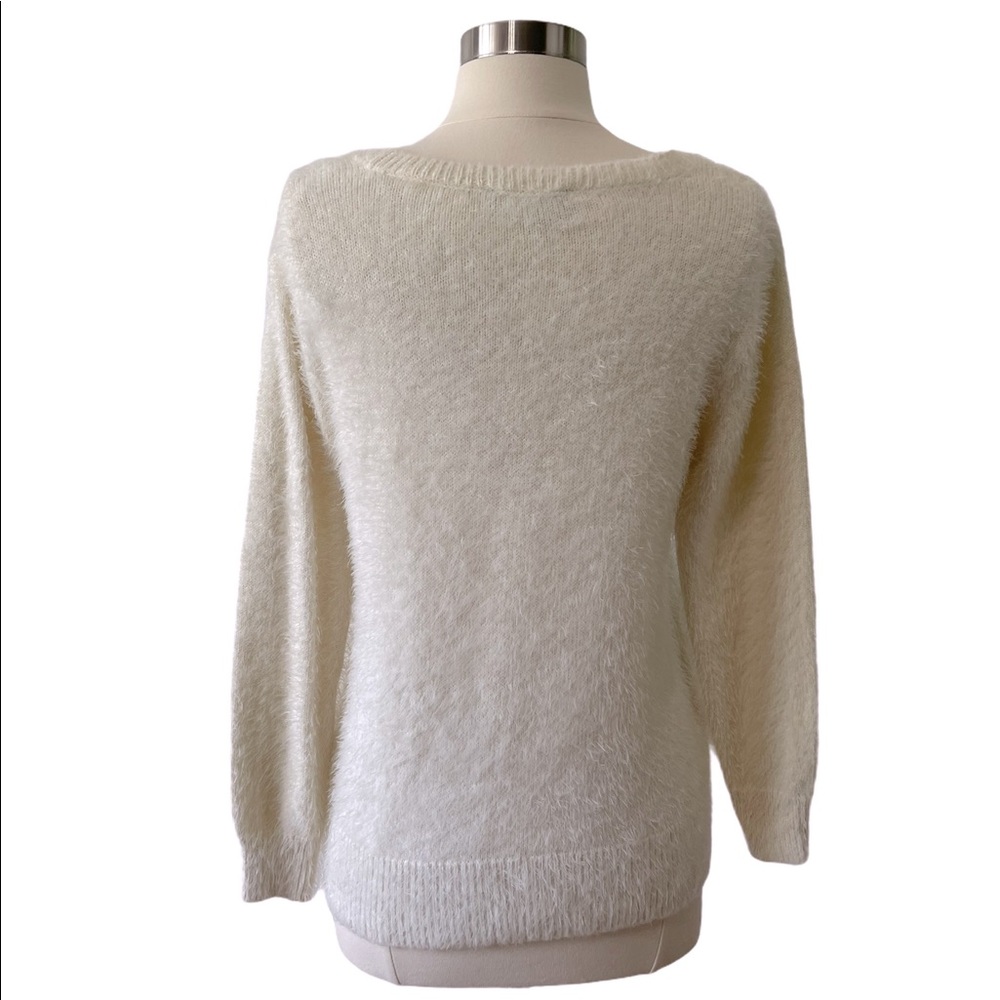 Black River Penguin Sweater Size Small in Cream - Picture 2 of 5